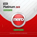Nero Platinum 365 | 1 PC for 1 Year | Digital License | Same Day Delivery