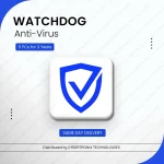 Watchdog Anti-Virus | 5 PCs for 3 Years | Digital License | SAME DAY DELIVERY