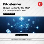 Bitdefender Cloud Security MSP - EDR Data Retention 90 days | 1 Devices for 1 Year | Digital License | SAME DAY DELIVERY