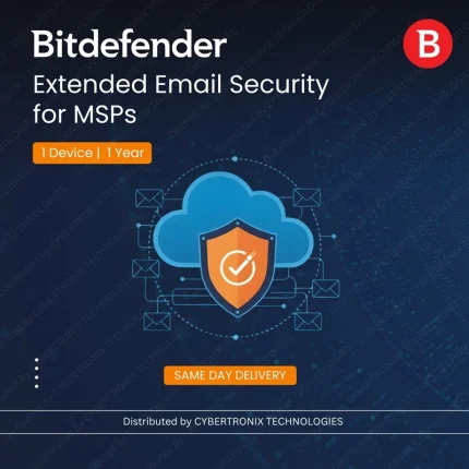 Bitdefender Extended Email Security for MSPs |1 Mailboxes for 1 Year | | Digital License | SAME DAY DELIVERY