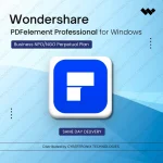 Wondershare PDFelement Professional for Windows Business NPO/NGO | Perpetual Plan| Digital License | Same Day Delivery