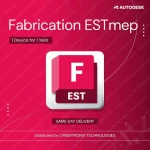 Autodesk Fabrication ESTmep | 1 Device for 1 Year | Digital License | SAME DAY DELIVERY