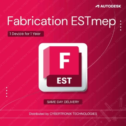 Autodesk Fabrication ESTmep | 1 Device for 1 Year | Digital License | SAME DAY DELIVERY