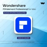 Wondershare PDFelement Professional for Mac Business NPO/NGO |  Perpetual Plan | Digital License | Same Day Delivery