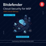 Bitdefender Cloud Security for MSP – XDR Cloud Sensor | 1 Devices for 1 Year | Digital License | SAME DAY DELIVERY