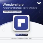 Wondershare PDFelement Professional for Windows Business | Perpetual License | Digital License | Same Day Delivery