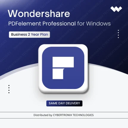 Wondershare PDFelement Professional for Windows Business | 2 Years | Digital License | Same Day Delivery