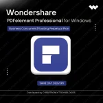 Wondershare PDFelement Professional for Windows Business Concurrent/Floating |  Perpetual Plan | Digital License | Same Day Delivery