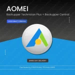 AOMEI Backupper Technician Plus + AOMEI Backupper Central | Lifetime Upgrade | Digital License | SAME DAY DELIVERY