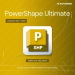 Autodesk PowerShape Ultimate | 1 Device for 1 Year | Digital License | SAME DAY DELIVERY