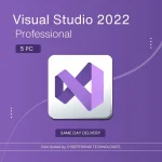 Visual Studio 2022 Professional 5PC | Digital License | Same-Day Delivery