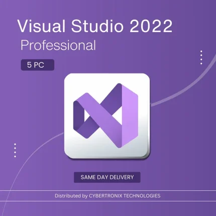 Visual Studio 2022 Professional 5PC | Digital License | Same-Day Delivery