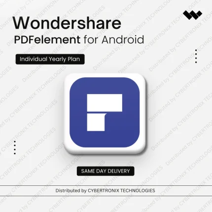 Wondershare PDFelement for Android Individual | 1 Year | Digital License | Same Day Delivery )