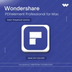 Wondershare PDFelement Professional for Mac Team | Perpetual License | Digital License | Same Day Delivery