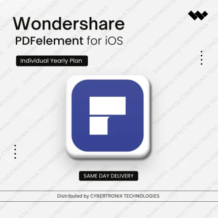 Wondershare PDFelement for iOS Individual | 1 Year | Digital License | Same Day Delivery
