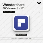 Wondershare PDFelement for iOS Team | 1 Year | Digital License | Same Day Delivery