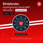 Bitdefender GravityZone Cloud MSP Security - Secure Extra | Digital License | SAME DAY DELIVERY