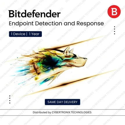 Bitdefender Endpoint Detection and Response | 1 Devices for 1 Year | Digital License | SAME DAY DELIVERY
