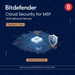 Bitdefender Cloud Security for MSP – XDR Network Sensor | 1 Devices for 1 Year | Digital License | SAME DAY DELIVERY