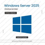 Microsoft Windows Server 2025 Datacenter | 5 PC License | Digital License | SAME DAY DELIVERY