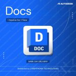 Autodesk Docs | 1 Device for 1 Year | Digital License | SAME DAY DELIVERY