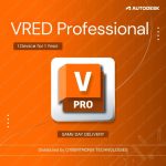 Autodesk VRED Professional | 1 Device for 1 Year | Digital License | SAME DAY DELIVERY