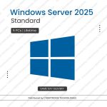 Microsoft Windows Server 2025 Standard | 5 PC License | Digital License | SAME DAY DELIVERY