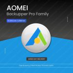 AOMEI Backupper Pro Family | Lifetime Upgrade | Digital License | SAME DAY DELIVERY