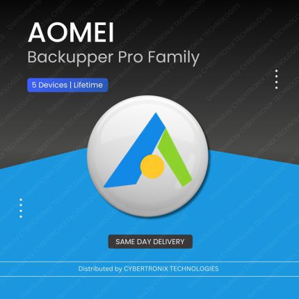 AOMEI Backupper Pro Family | Lifetime Upgrade | Digital License | SAME DAY DELIVERY