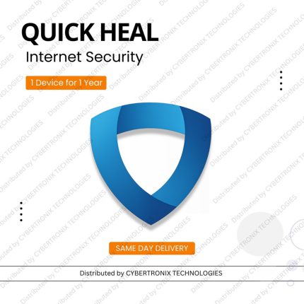 Quick Heal Internet Security for 1 Device 1 Year | Windows | Digital Subscription | SAME DAY DELIVERY