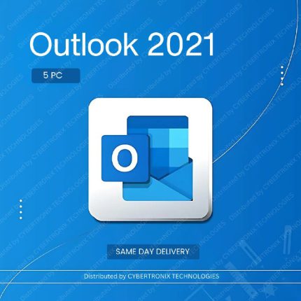 Microsoft Outlook 2021 | 5PCs for Lifetime | Windows | Digital License | Same Day Delivery