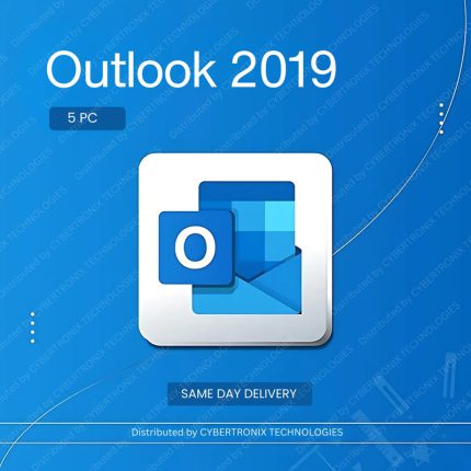 Microsoft Outlook 2019 | 5PCs for Lifetime | Windows | Digital License | Same Day Delivery