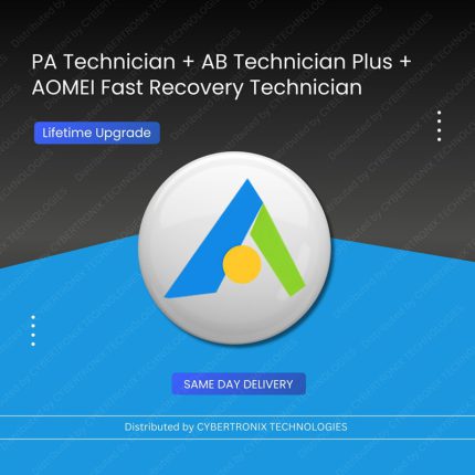 PA Technician+AB Technician Plus+AOMEI FastRecovery Technician | Lifetime Upgrade | Digital License | SAME DAY DELIVERY