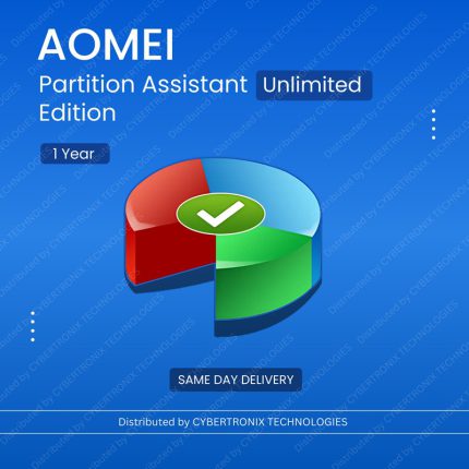 AOMEI Partition Assistant Unlimited Edition | 1 Year | Digital License | SAME DAY DELIVERY