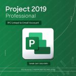 Microsoft Project 2019 Professional | 1PC Linked to Email Account | Windows | Digital License | Same Day Delivery