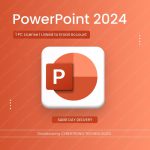 Microsoft PowerPoint 2024 | 1PC Linked to Email Account | Windows | Digital License | Same Day Delivery