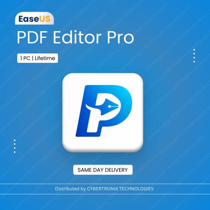 EaseUS PDF Editor Pro | 1 PC Perpetual License | Digital License | Same Day Delivery