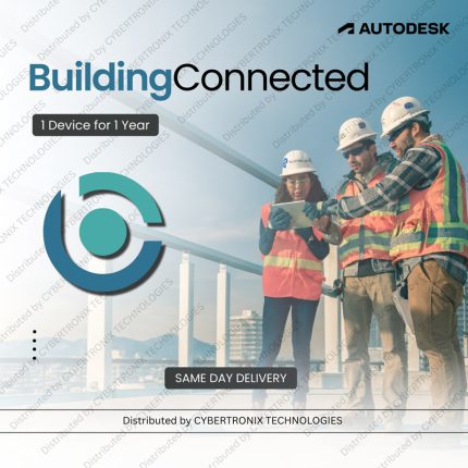 Autodesk BuildingConnected | 1 Device for 1 Year | Digital License | SAME DAY DELIVERY
