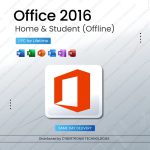 Office 2016 Home & Student ( Offline ) | 1 PC for lifetime | Windows | Digital License | SAME DAY DELIVERY