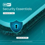 ESET Security Essential | 2 Devices for 1 Year | Digital License | Same Day Delivery