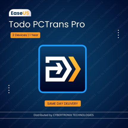 EaseUS Todo PCTrans Pro | 2 PCs for 1 Year | Digital License | Same Day Delivery