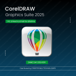 CorelDRAW Graphics Suite 2025 | 1 Device Linked to Email for Lifetime | Windows | Digital License | Same Day Delivery