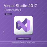 Visual Studio 2017 Professional 5PC | Digital License | Same-Day Delivery
