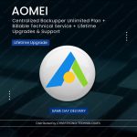 AOMEI Centralized Backupper Unlimited Plan +Billable Technical Service+Lifetime Upgrades & Support | Lifetime Upgrade | Digital License | SAME DAY DELIVERY