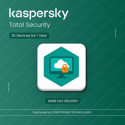 Kaspersky Total Security  | 20 Devices 1 Year | Digital License | Same Day Delivery