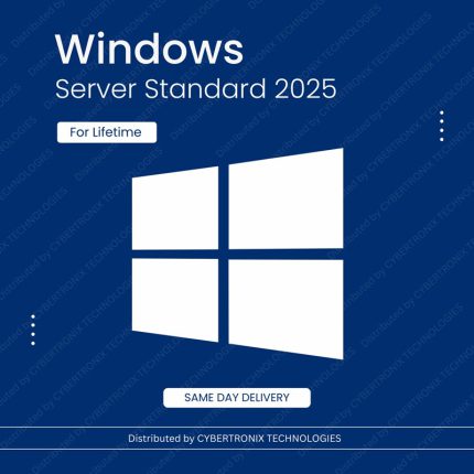 Windows Server Standard 2025 for Lifetime | Digital License | SAME DAY DELIVERY