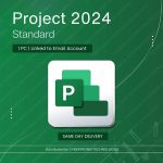 Microsoft Project 2024 Standard | 1PC Linked to Email Account | Windows | Digital License | Same Day Delivery