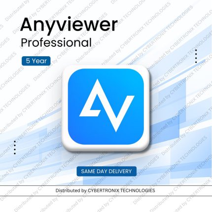Anyviewer Professional 1 License for 1user, 10 login devices, 100 managed devices 5 Years | Digital License | SAME DAY DELIVERY