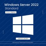 Microsoft Windows Server 2022 Standard | 5 PC License | Digital License | SAME DAY DELIVERY