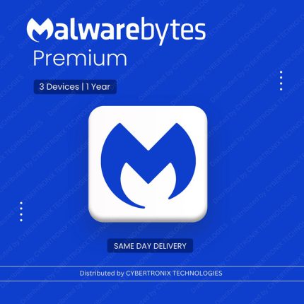 Malwarebytes Premium | 3 Device for 1 Year | Digital License | SAME DAY DELIVERY